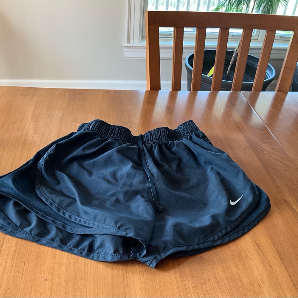 Nike Black and White Sports Shorts